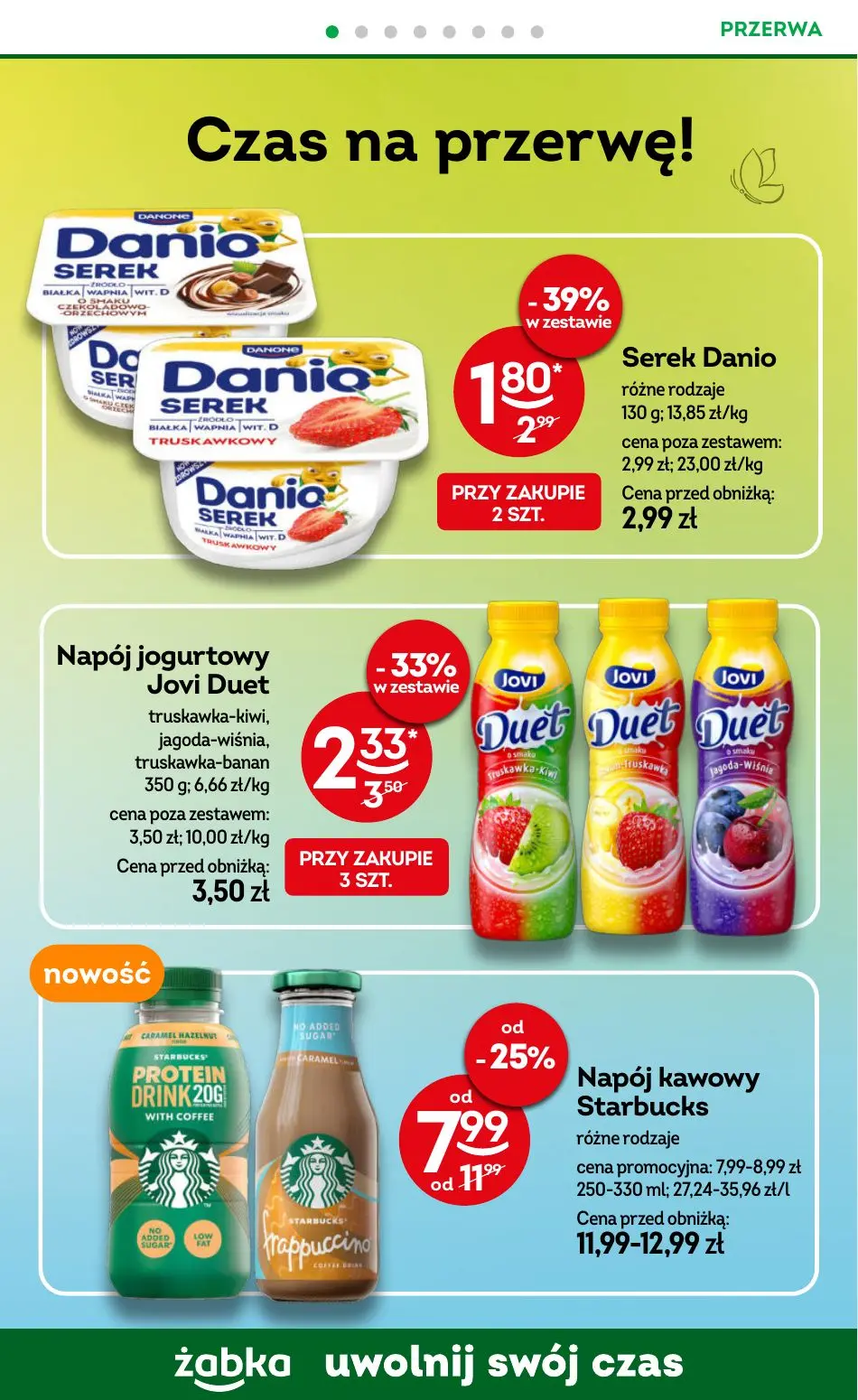 gazetka promocyjna Żabka Uwolnij swój czas! - Strona 58