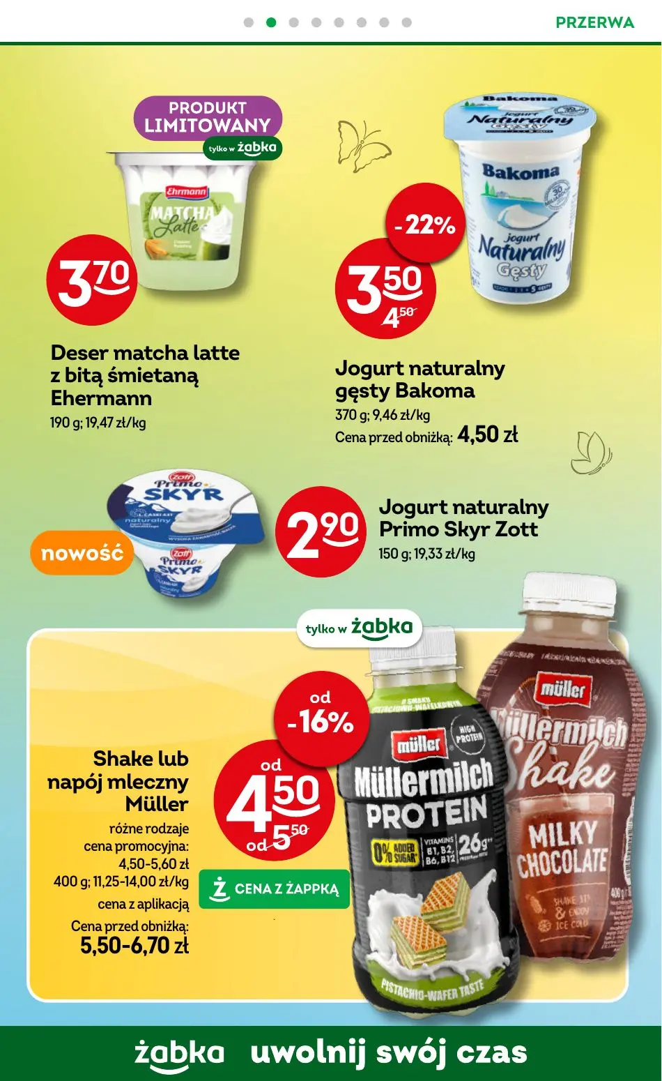 gazetka promocyjna Żabka Uwolnij swój czas! - Strona 59