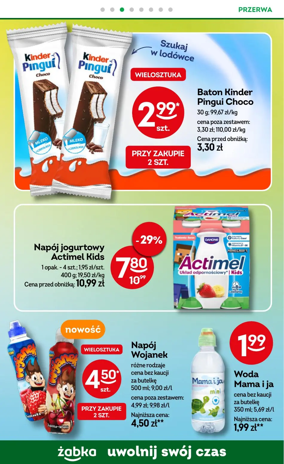 gazetka promocyjna Żabka Uwolnij swój czas! - Strona 60