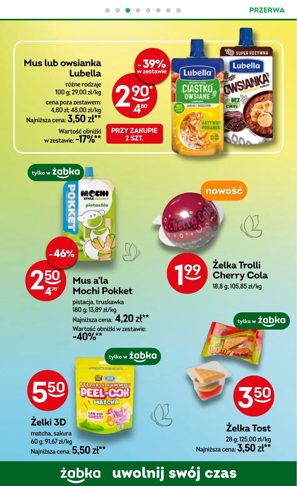 gazetka promocyjna Żabka Uwolnij swój czas! - Strona 61