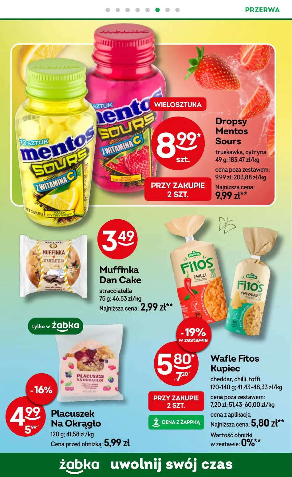 gazetka promocyjna Żabka Uwolnij swój czas! - Strona 63