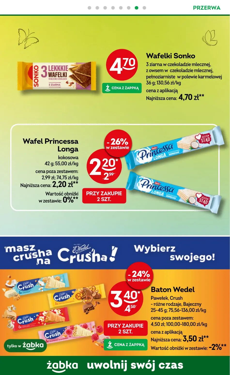 gazetka promocyjna Żabka Uwolnij swój czas! - Strona 64