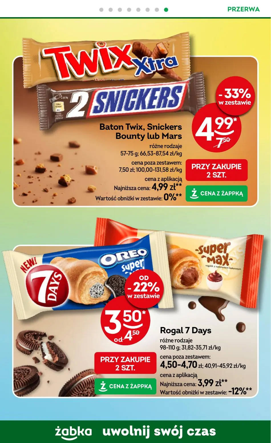 gazetka promocyjna Żabka Uwolnij swój czas! - Strona 65