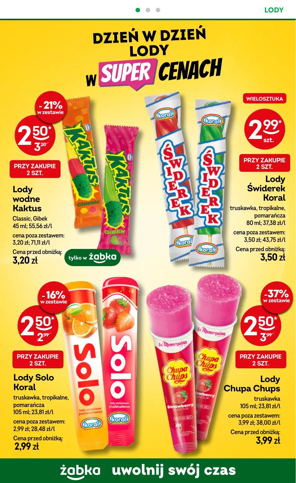 gazetka promocyjna Żabka Uwolnij swój czas! - Strona 72