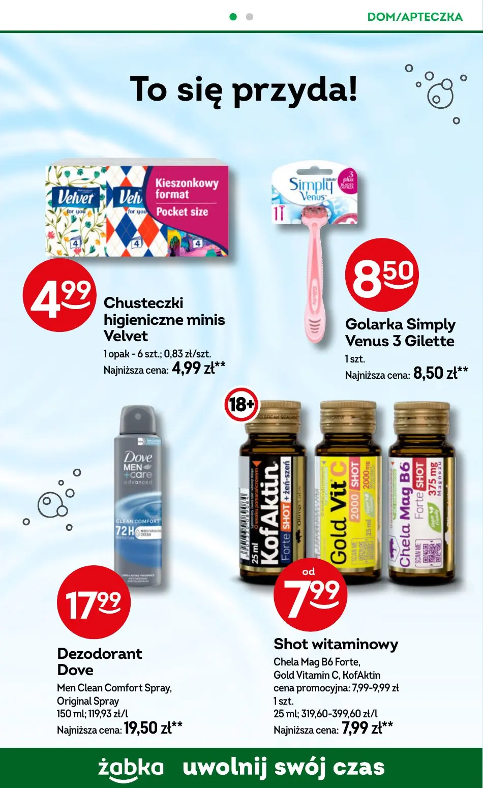 gazetka promocyjna Żabka Uwolnij swój czas! - Strona 76