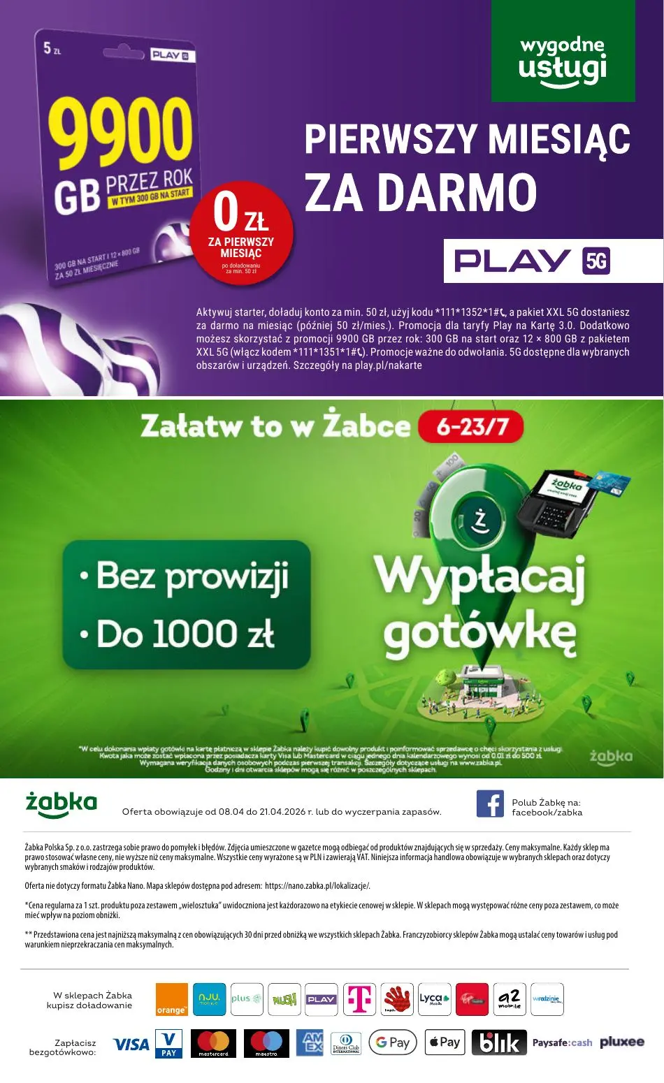 gazetka promocyjna Żabka Uwolnij swój czas! - Strona 80