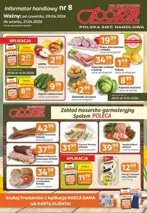 Gazetka promocyjna Społem Częstochowa, ważna od 2026-04-09 do 2026-04-21.