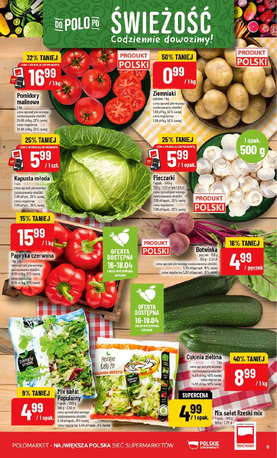 gazetka promocyjna POLOmarket Pomorskie, Zachodniopomorskie, Kujawsko-pomorskie - Strona 9