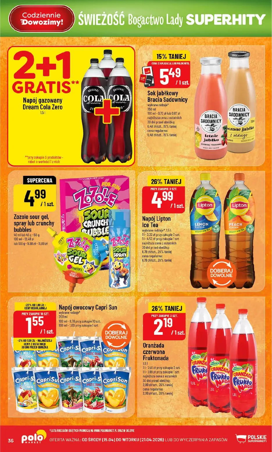 gazetka promocyjna POLOmarket Pomorskie, Zachodniopomorskie, Kujawsko-pomorskie - Strona 38