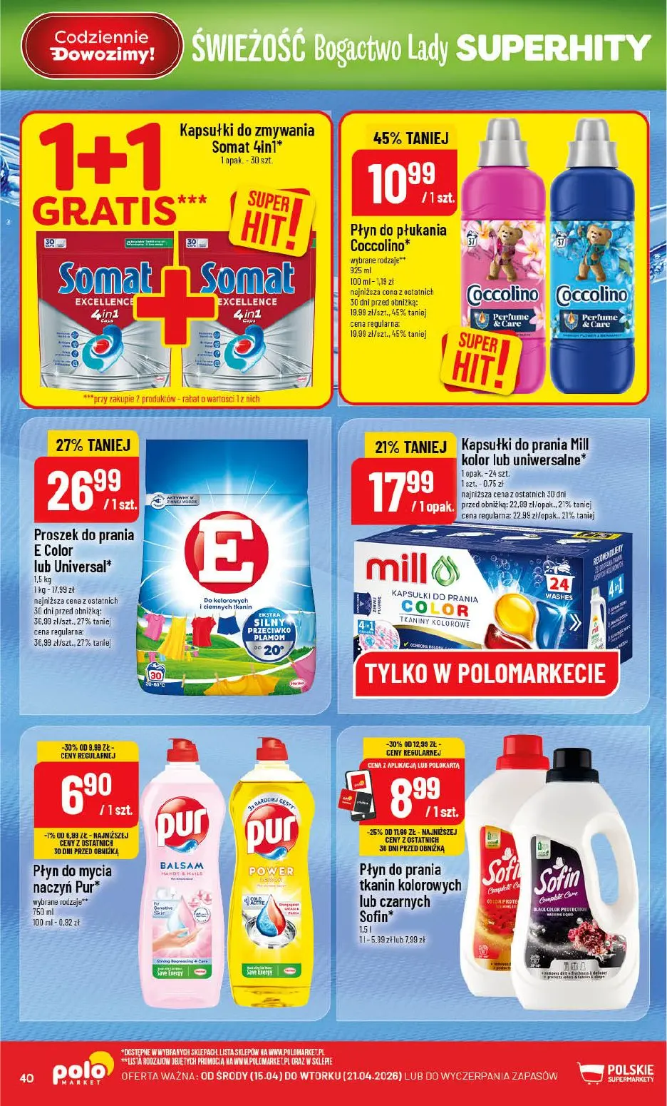 gazetka promocyjna POLOmarket Pomorskie, Zachodniopomorskie, Kujawsko-pomorskie - Strona 42