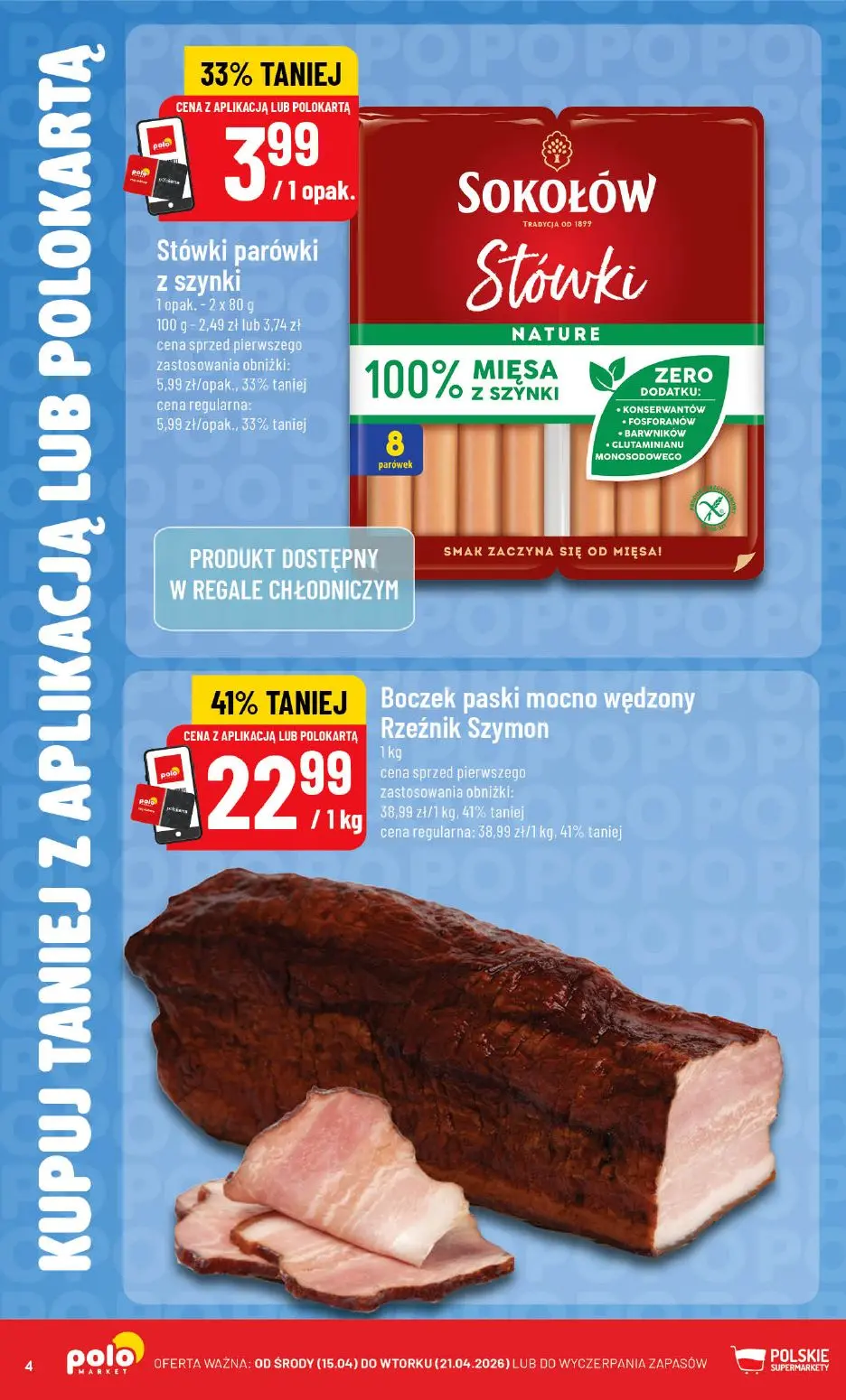 gazetka promocyjna POLOmarket Kupuj TANIEJ z apką - Strona 4