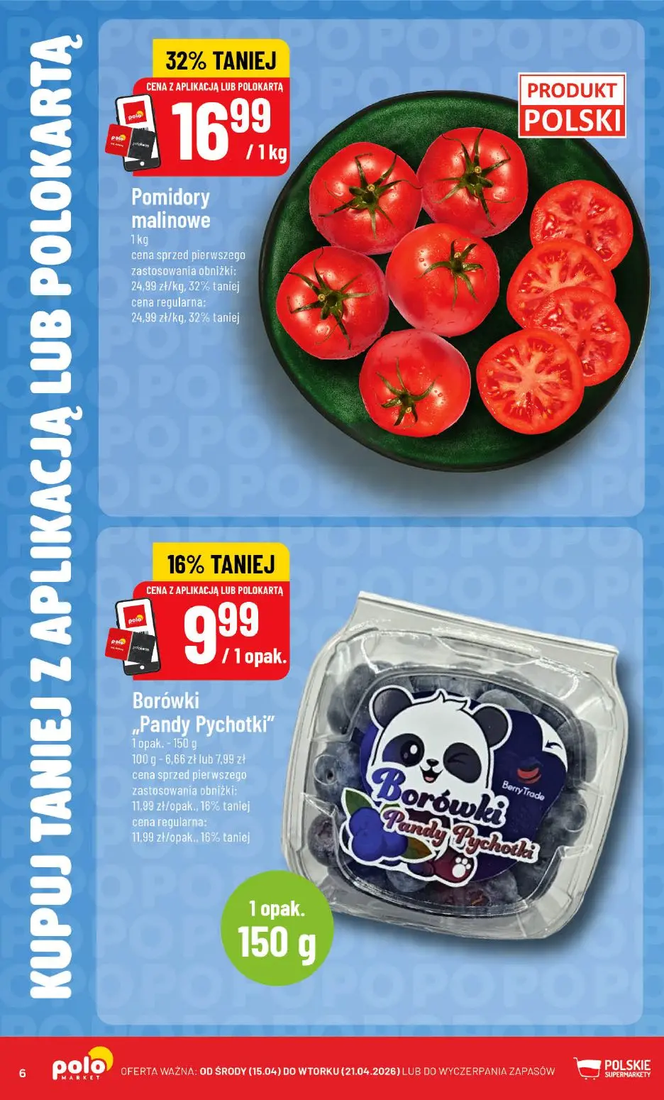 gazetka promocyjna POLOmarket Kupuj TANIEJ z apką - Strona 6