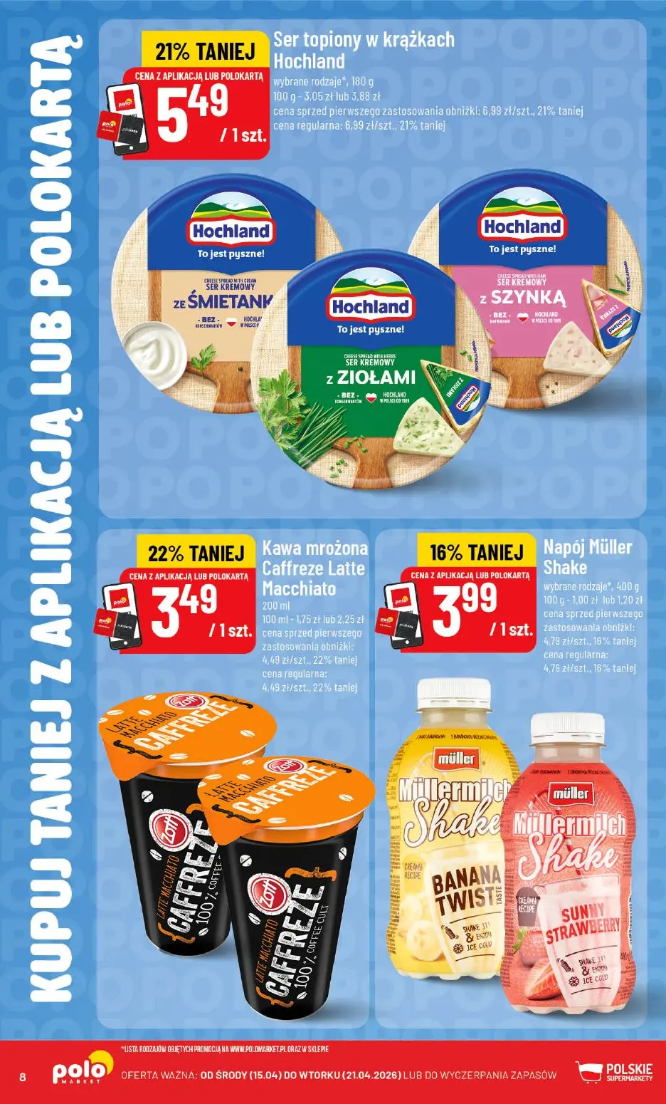 gazetka promocyjna POLOmarket Kupuj TANIEJ z apką - Strona 8