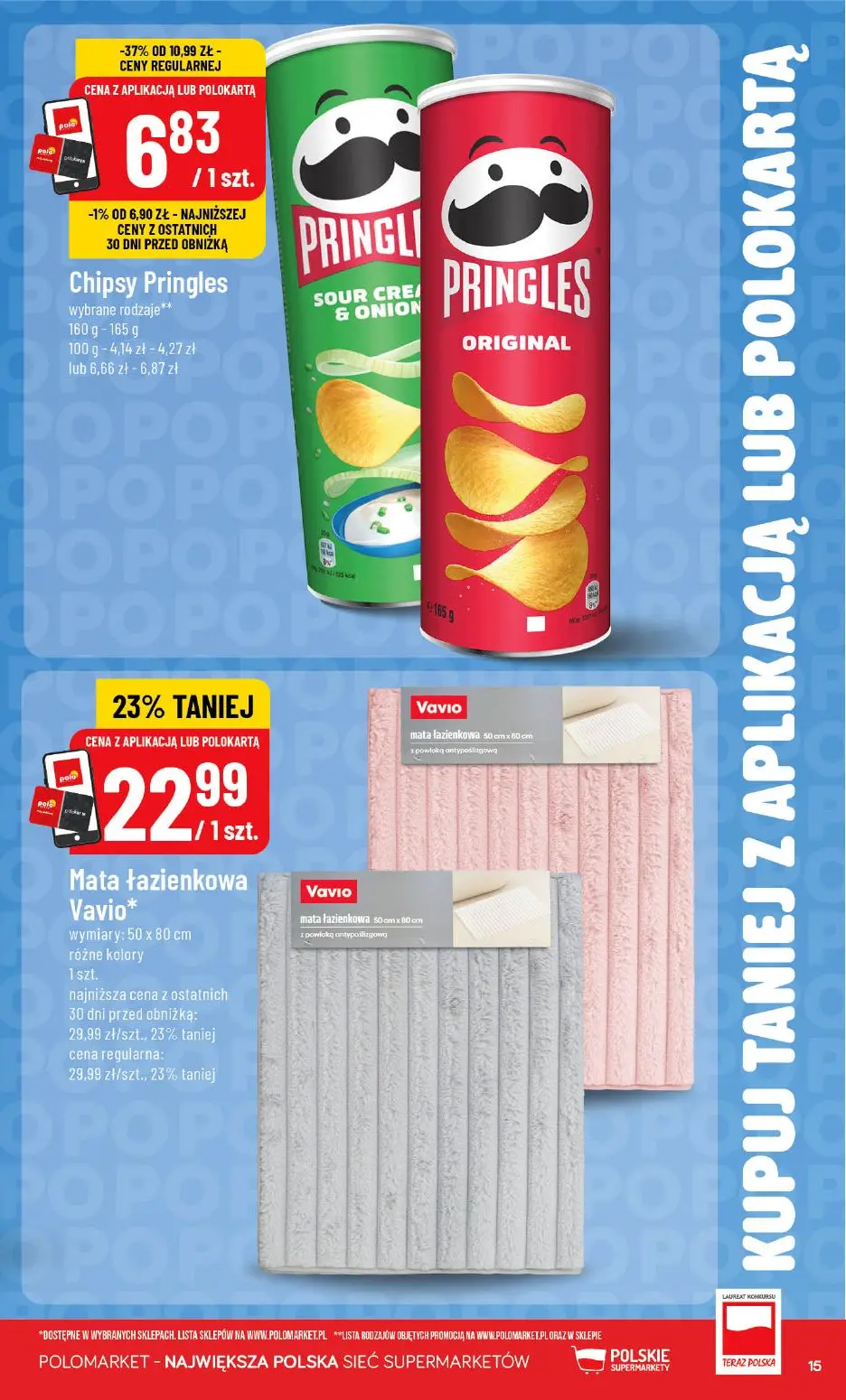 gazetka promocyjna POLOmarket Kupuj TANIEJ z apką - Strona 15