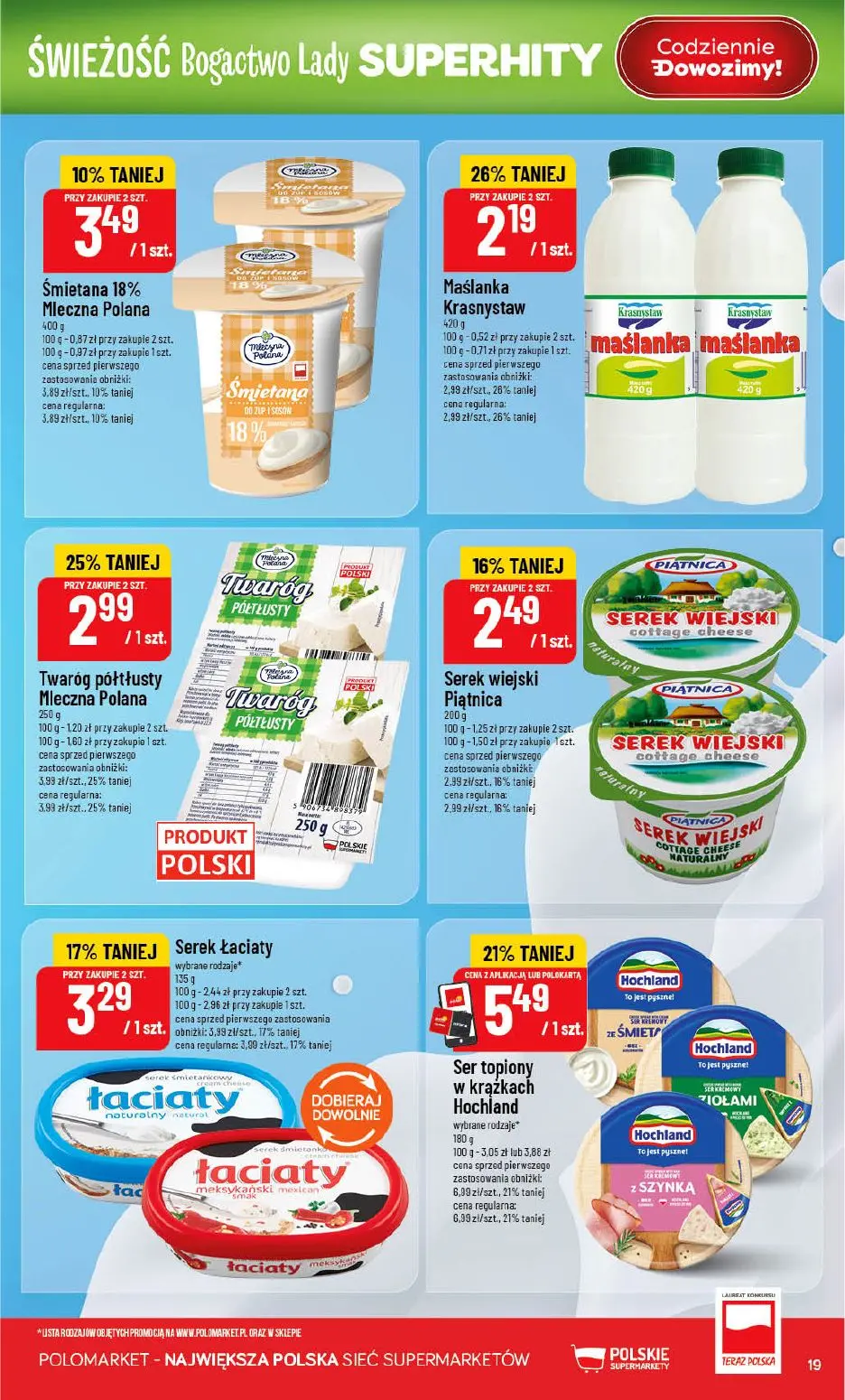 gazetka promocyjna POLOmarket Kujawsko-pomorskie, Pomorskie - Strona 21