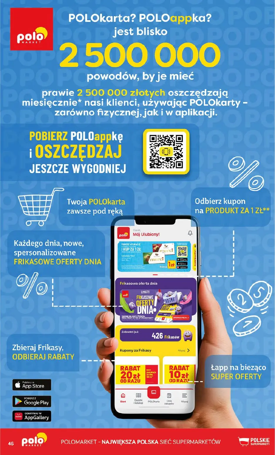 gazetka promocyjna POLOmarket Kujawsko-pomorskie, Pomorskie - Strona 48