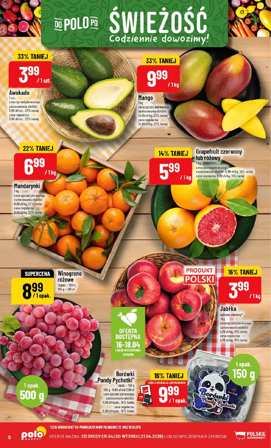 gazetka promocyjna POLOmarket Warmińsko-mazurskie, Podlaskie - Strona 8