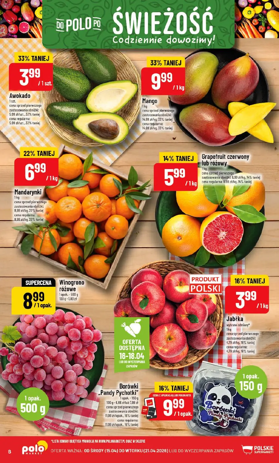 gazetka promocyjna POLOmarket Do POLO po świeżość - Strona 8