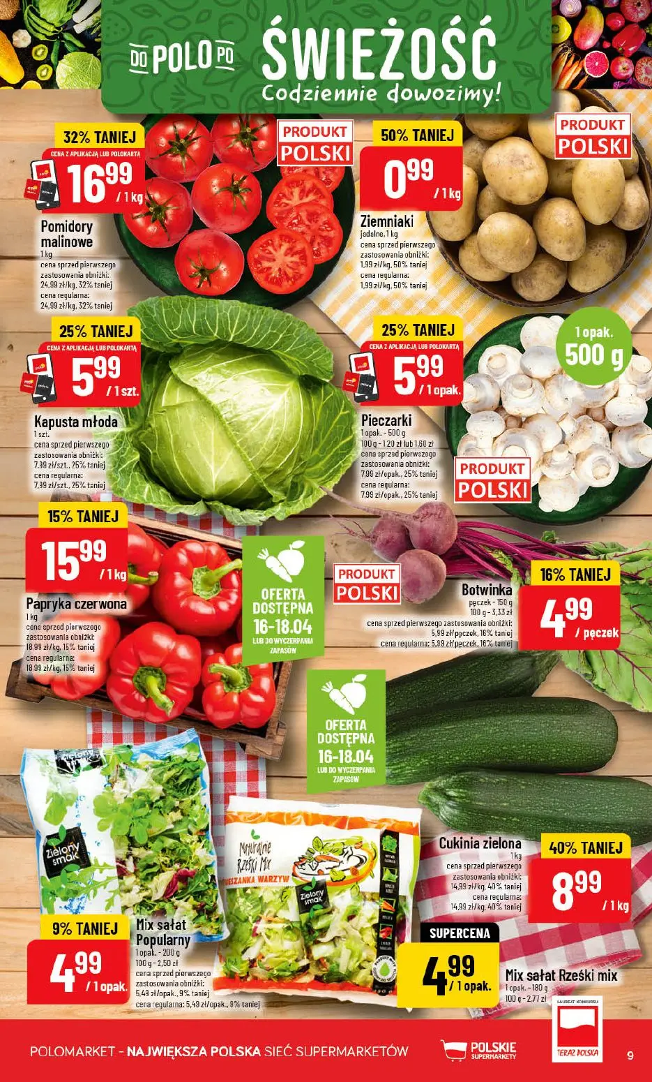 gazetka promocyjna POLOmarket Do POLO po świeżość - Strona 9