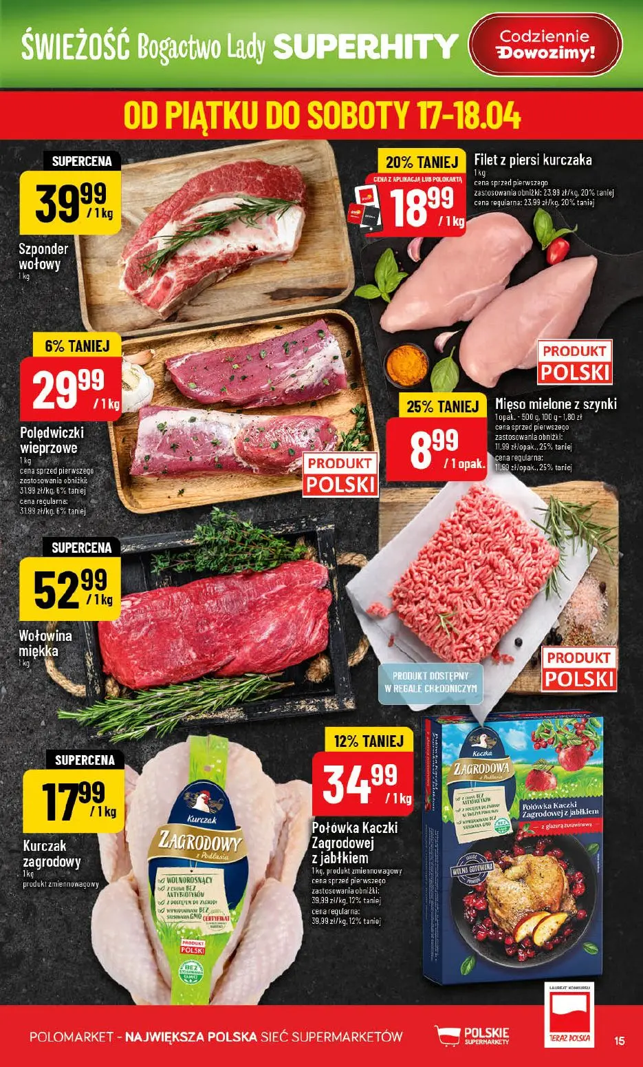 gazetka promocyjna POLOmarket Do POLO po świeżość - Strona 15