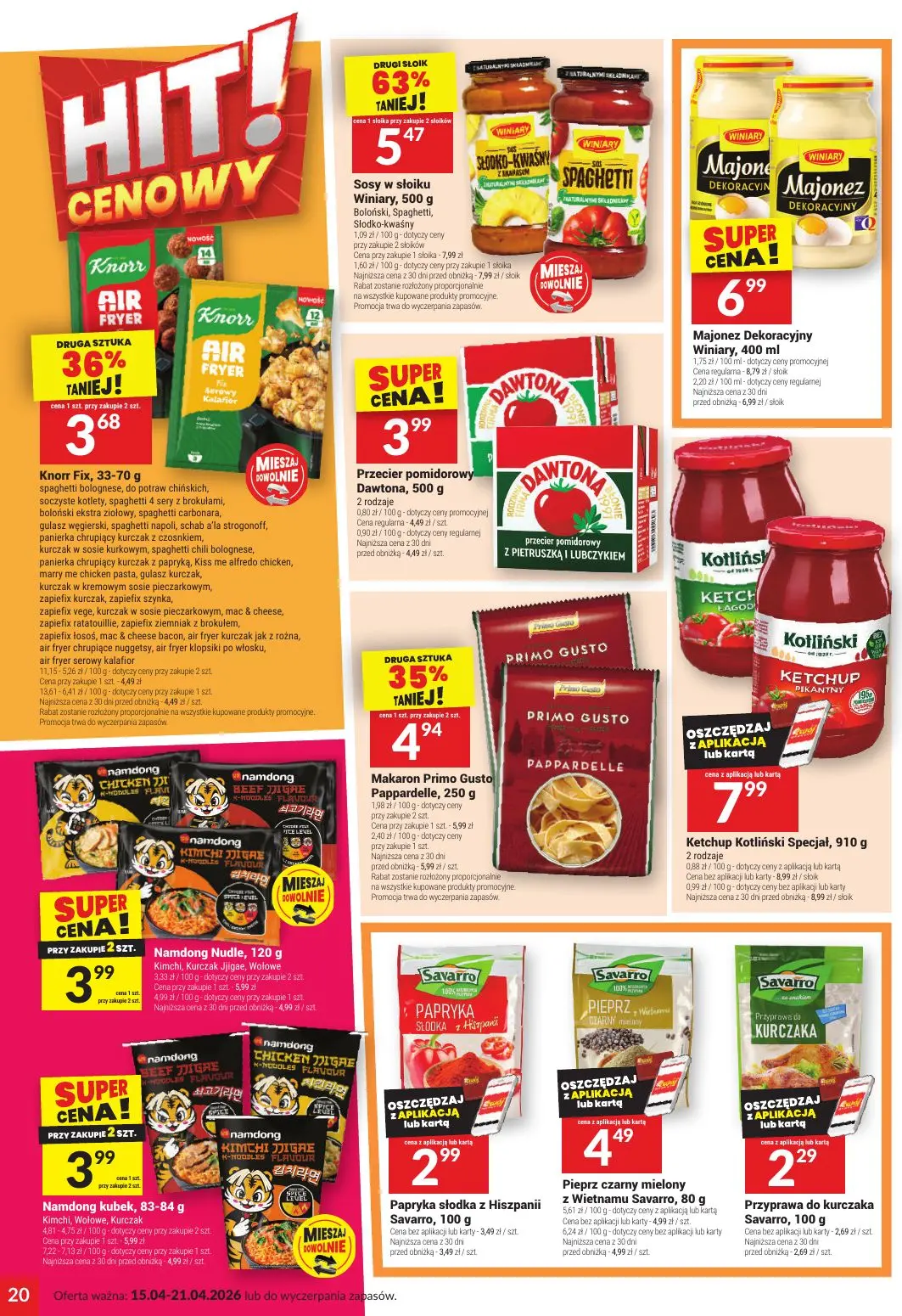 gazetka promocyjna Twój Market Zwiększamy moc promocji - Strona 20