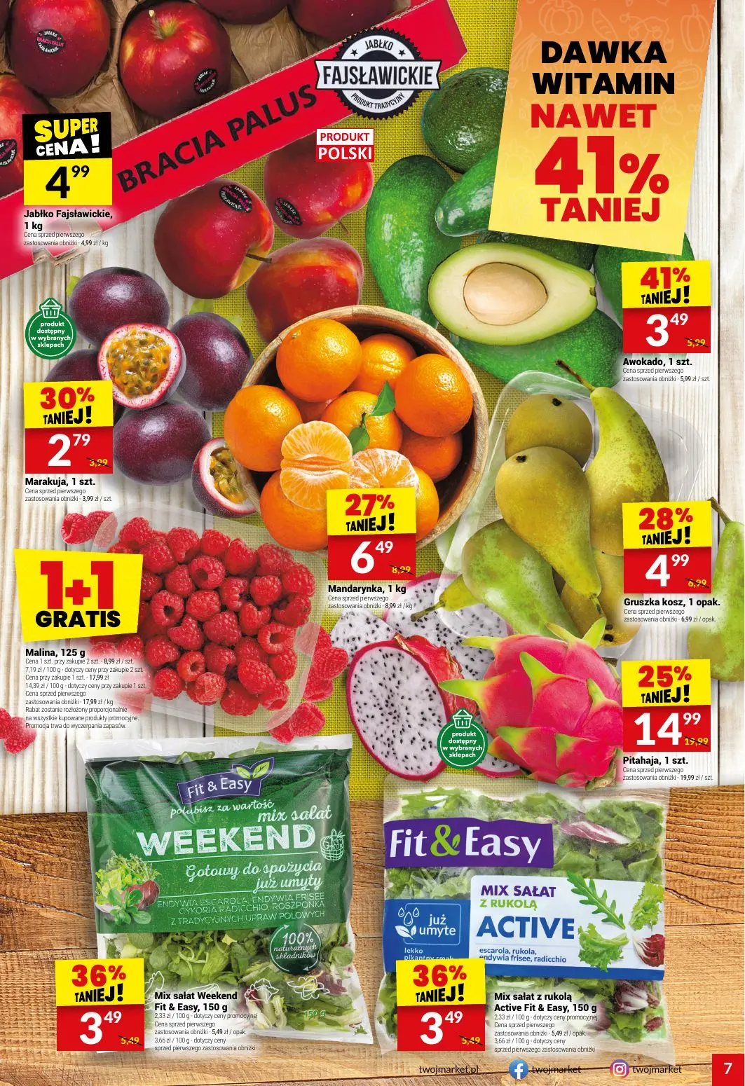 gazetka promocyjna Twój Market Zwiększamy moc promocji - Strona 7