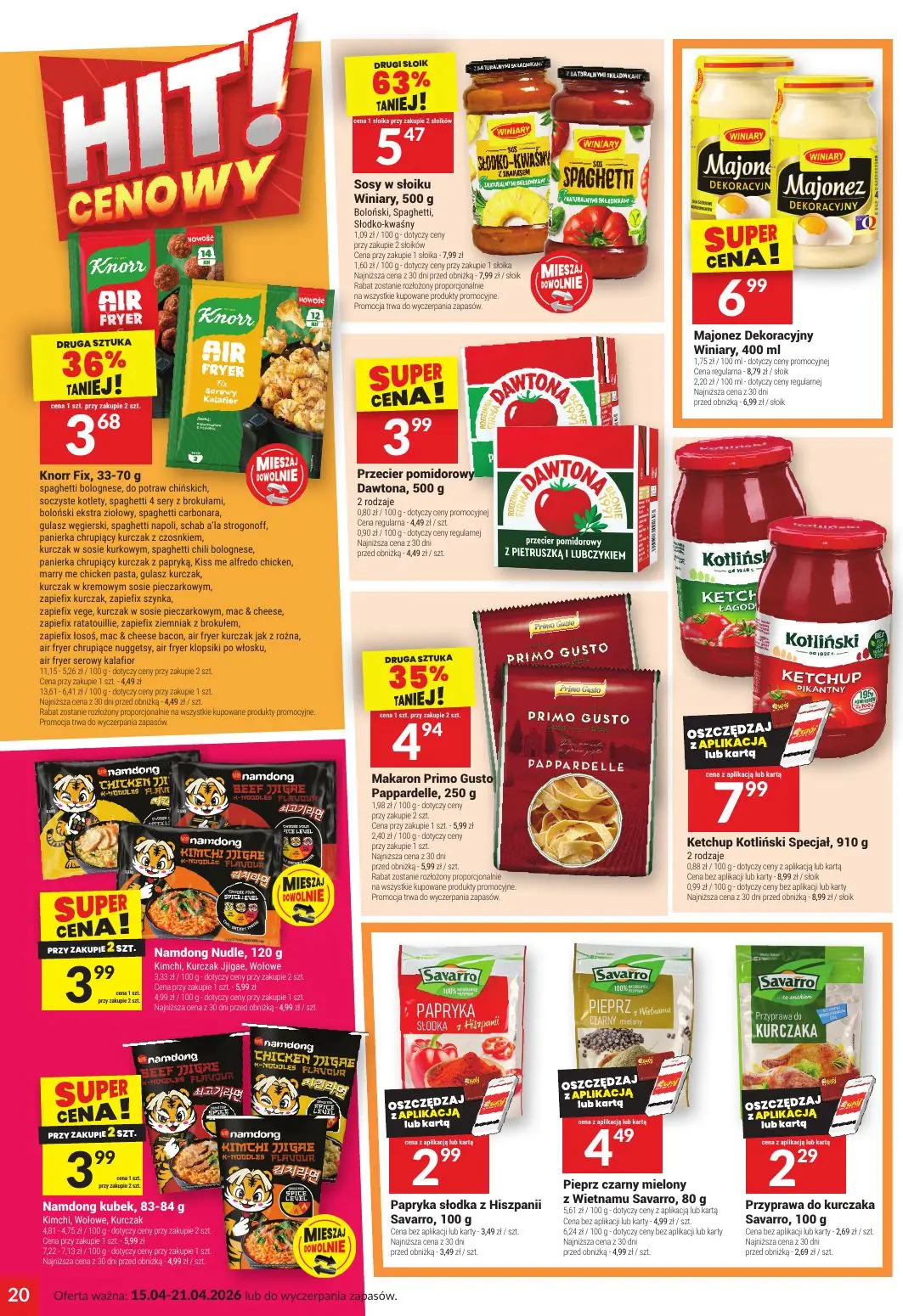 gazetka promocyjna Twój Market Zwiększamy moc promocji - Strona 20