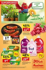 Gazetka promocyjna Auchan Supermarket, ważna od 2026-03-16 do 2026-04-22.