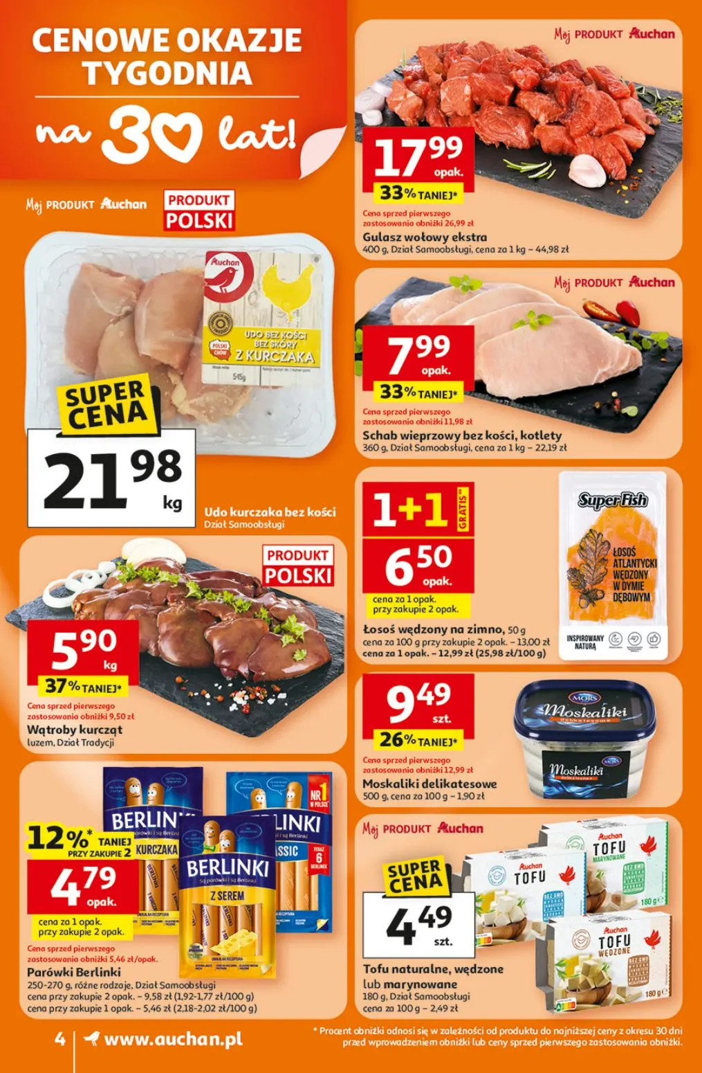 gazetka promocyjna Auchan Supermarket Okazje rozkwitają! - Strona 4