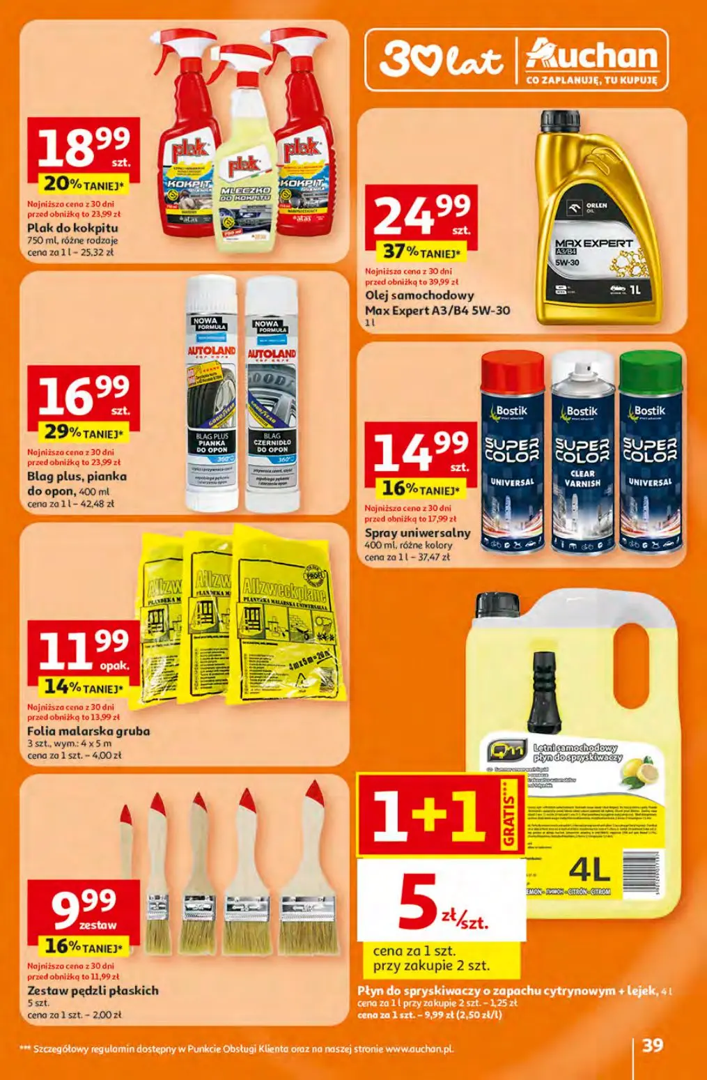 gazetka promocyjna Auchan Okazje rozkwitają! - Strona 39