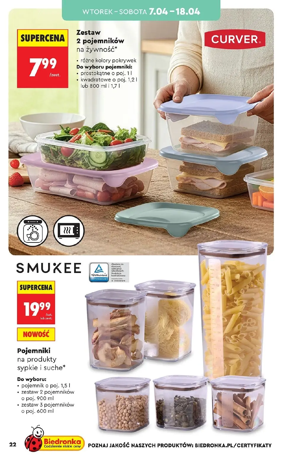 gazetka promocyjna Biedronka Hity i inspiracje Biedronki - Strona 22