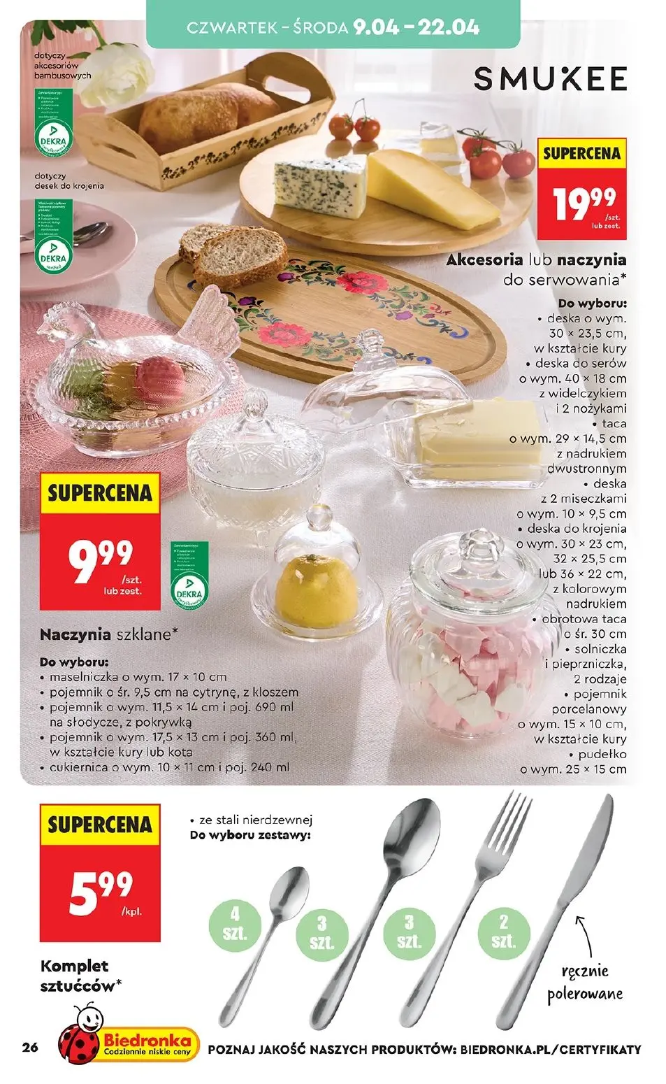 gazetka promocyjna Biedronka Hity i inspiracje Biedronki - Strona 26