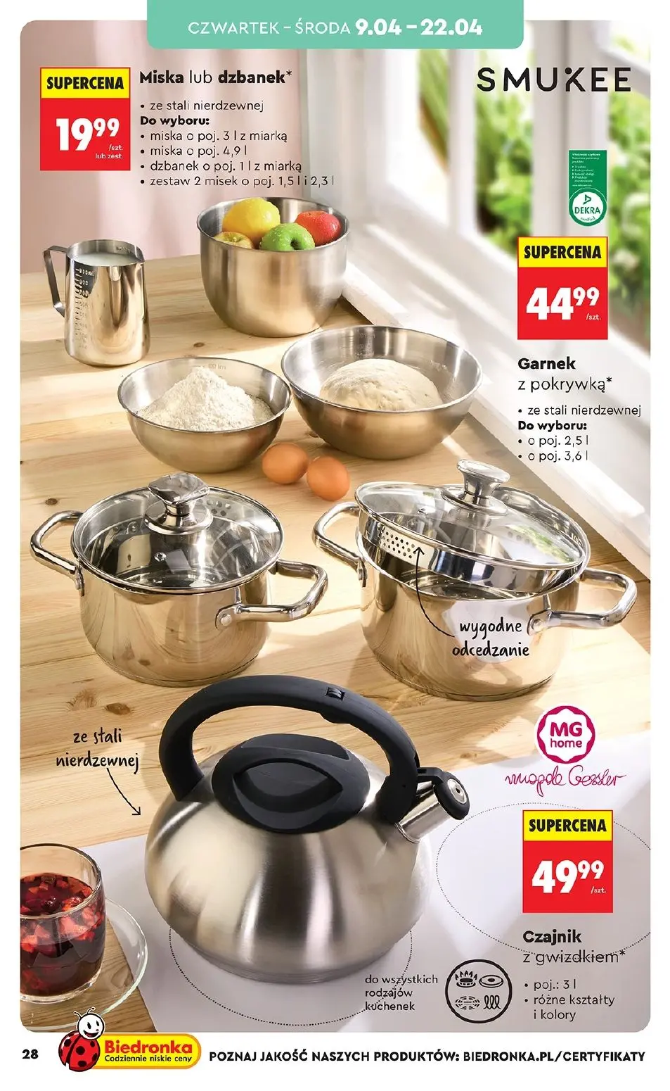 gazetka promocyjna Biedronka Hity i inspiracje Biedronki - Strona 28