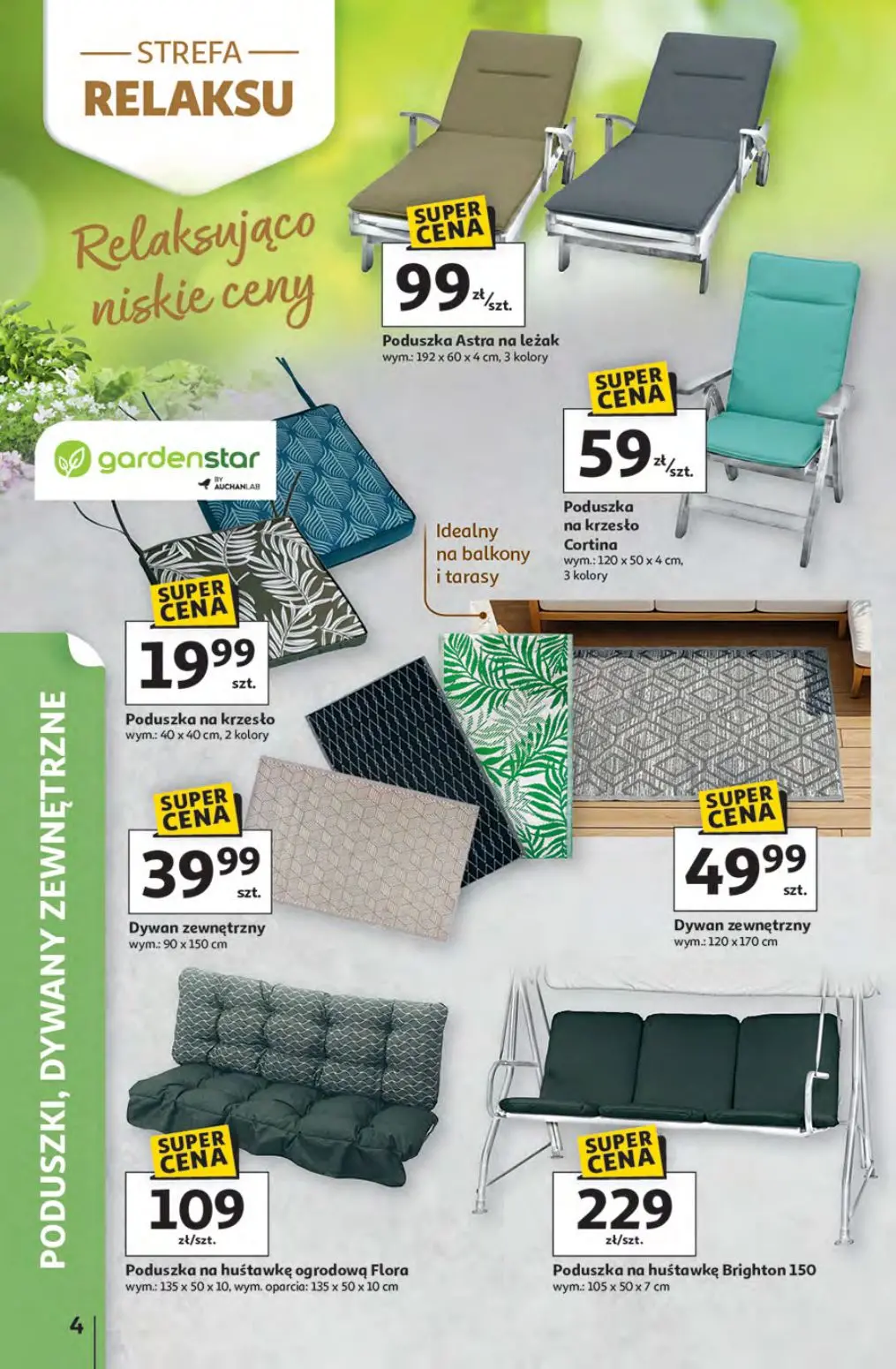 gazetka promocyjna Auchan Strefa relaksu - Strona 4