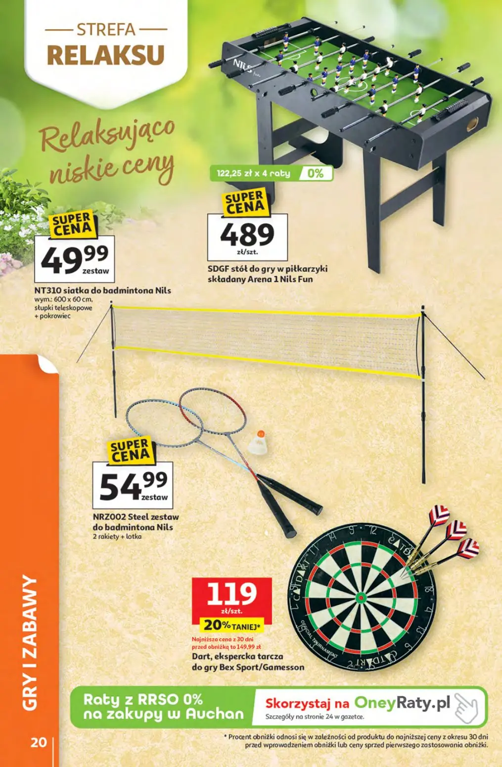 gazetka promocyjna Auchan Strefa relaksu - Strona 20