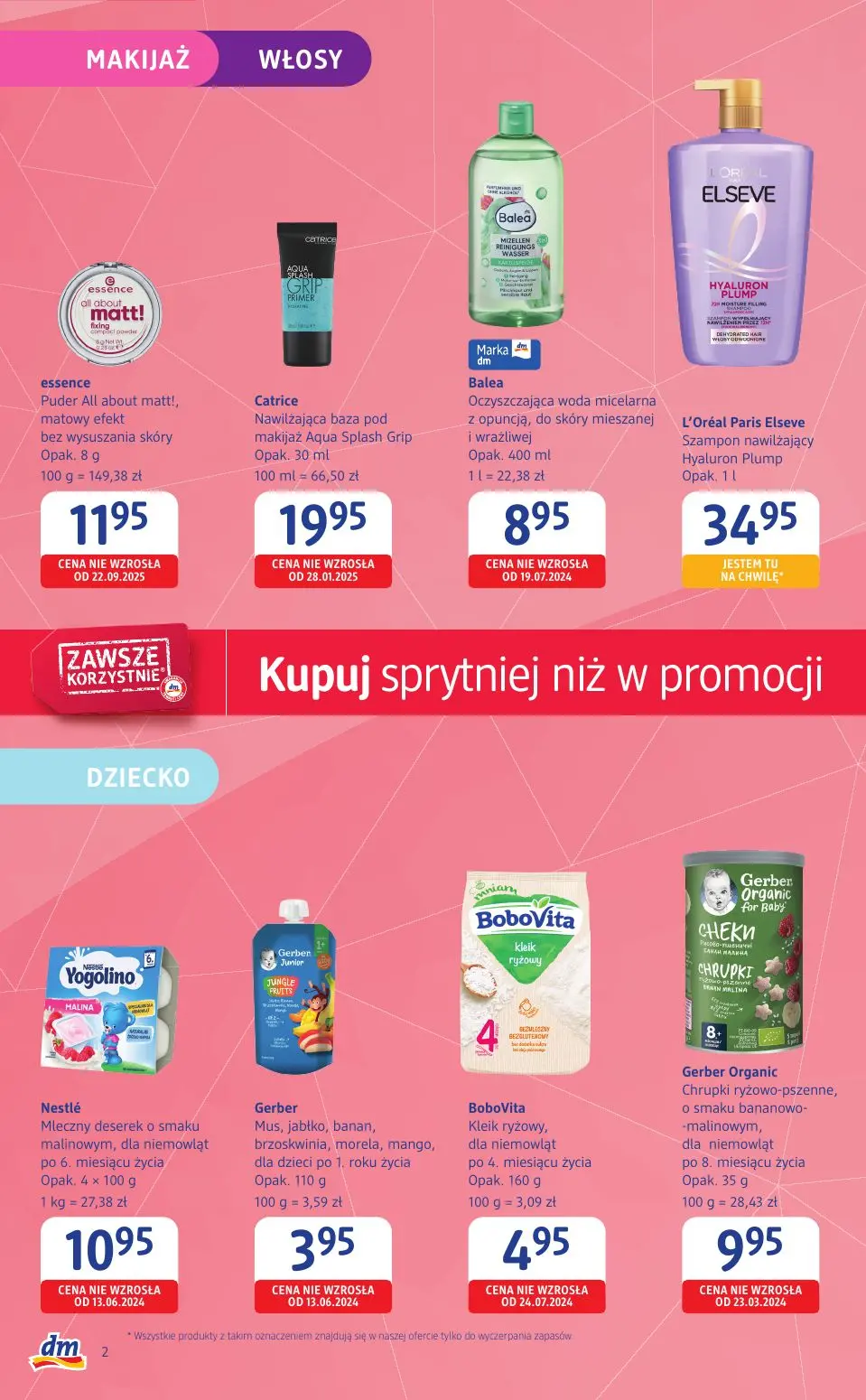 gazetka promocyjna Drogeria dm  - Strona 2