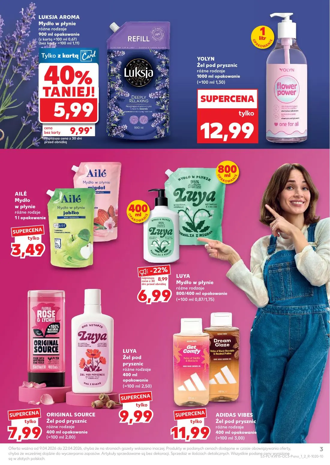 gazetka promocyjna Kaufland Drogerię też tu mamy! - Strona 3