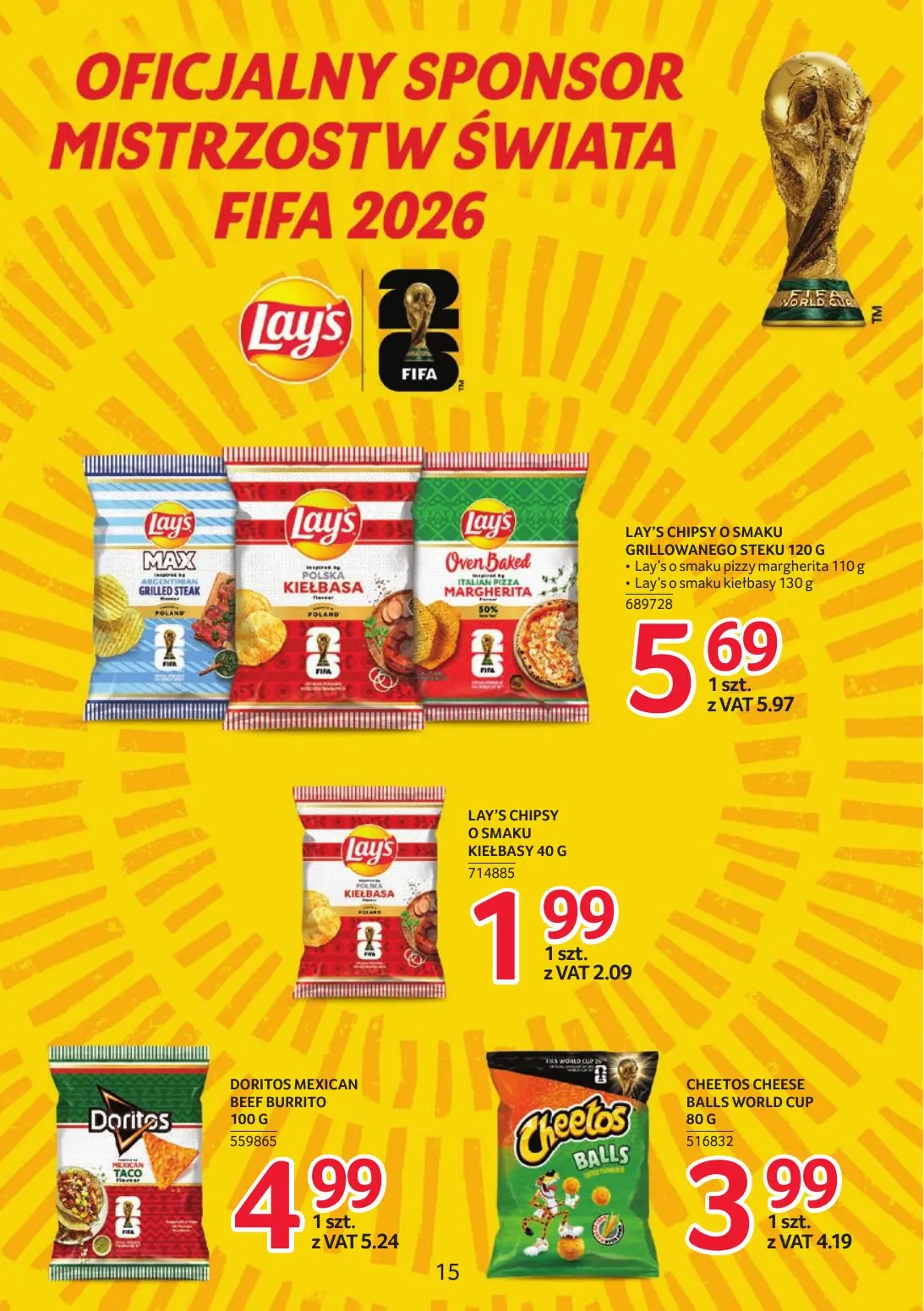 gazetka promocyjna SELGROS Markowe Produkty - Strona 15