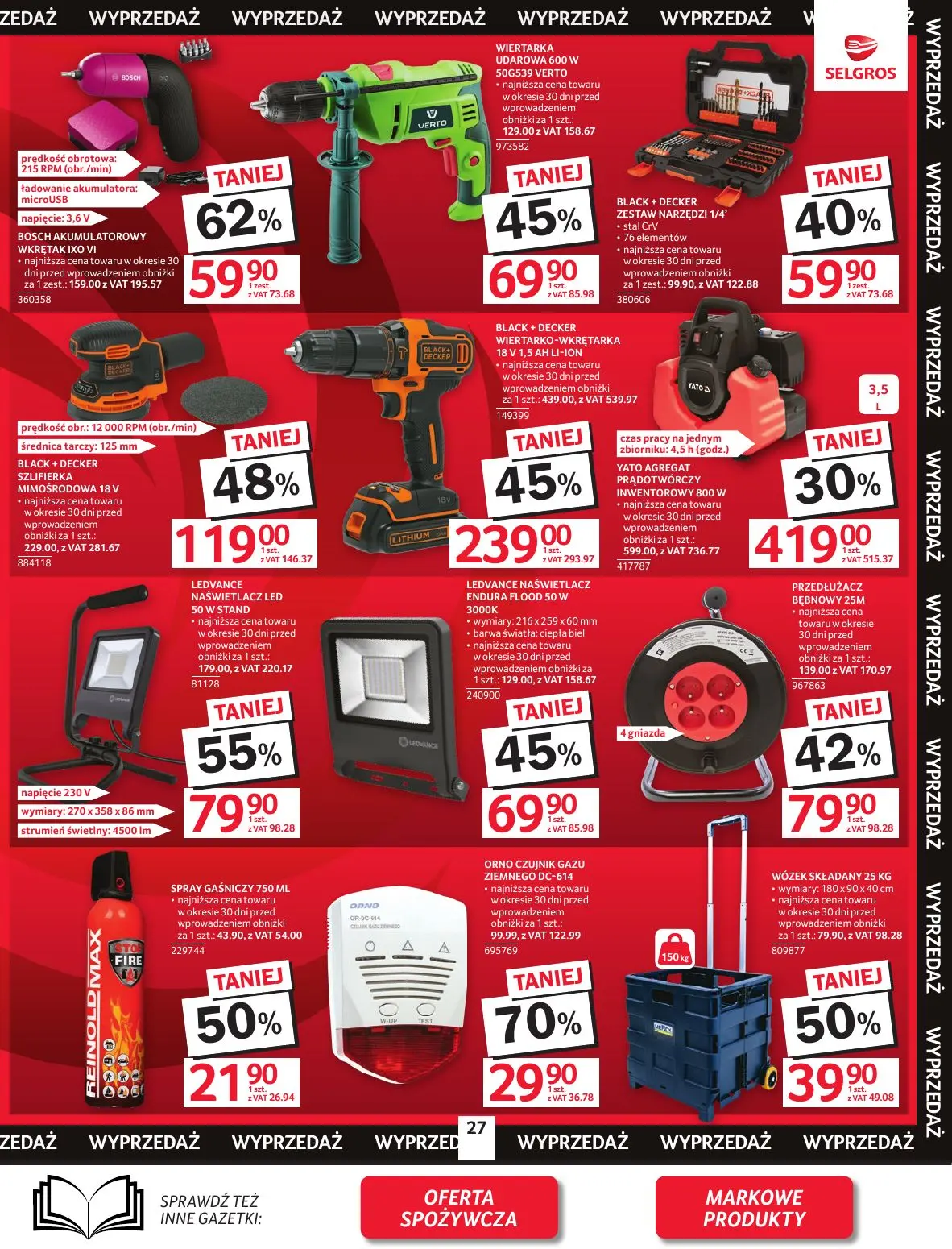 gazetka promocyjna SELGROS Oferta Przemysłowa - Strona 29