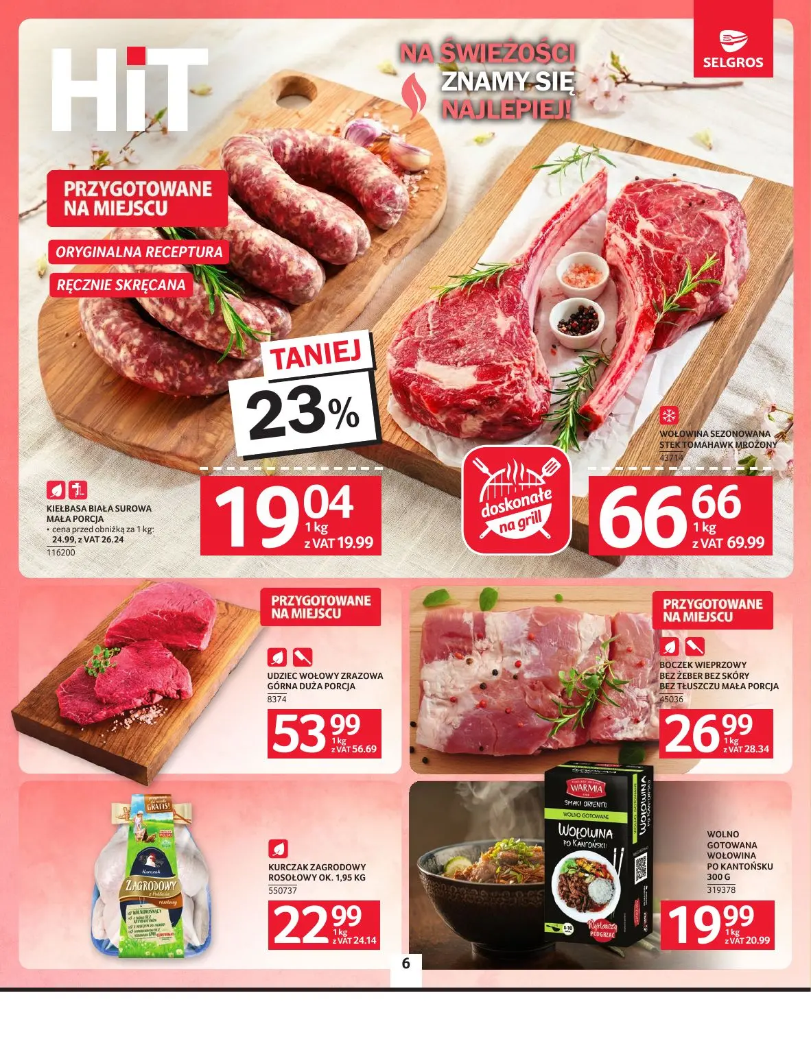 gazetka promocyjna SELGROS Oferta Spożywcza - Strona 6