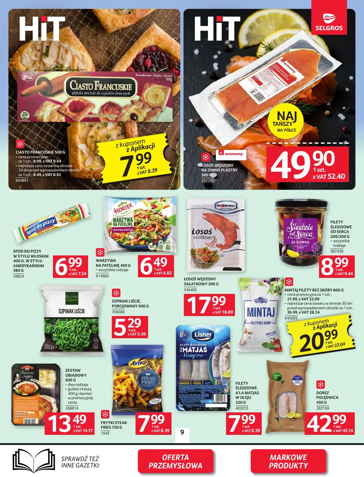 gazetka promocyjna SELGROS Oferta Spożywcza - Strona 9
