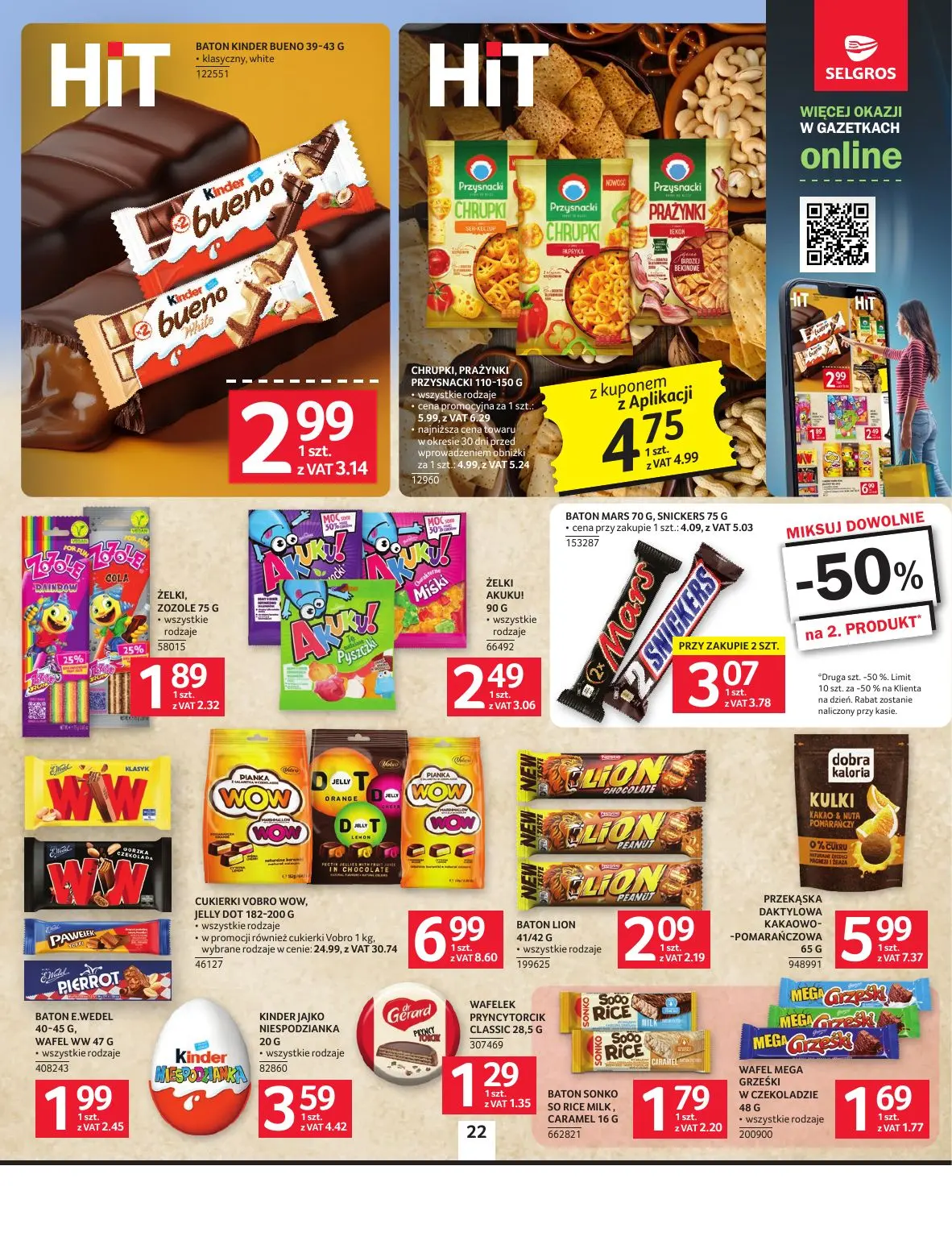 gazetka promocyjna SELGROS Oferta Spożywcza - Strona 22