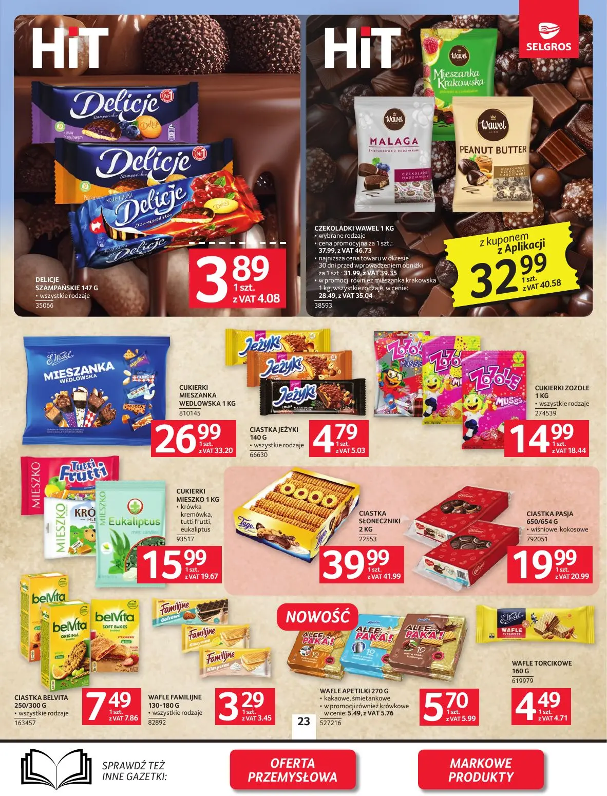 gazetka promocyjna SELGROS Oferta Spożywcza - Strona 23