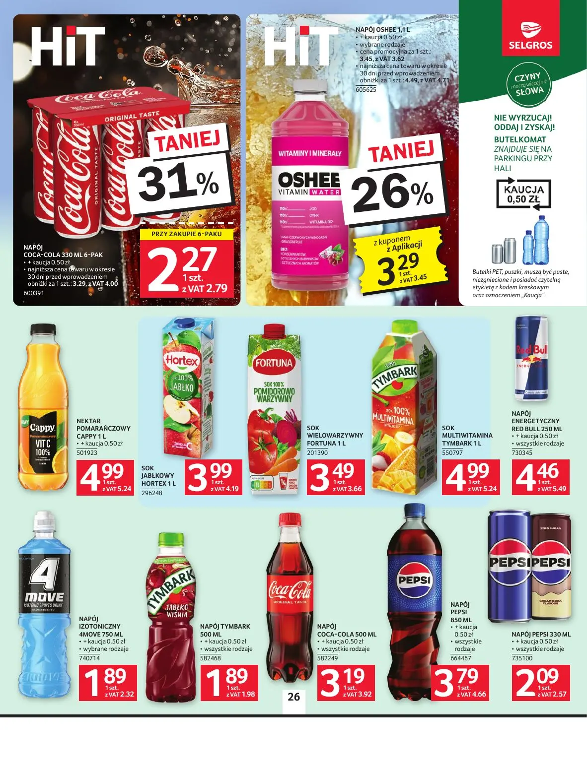gazetka promocyjna SELGROS Oferta Spożywcza - Strona 26