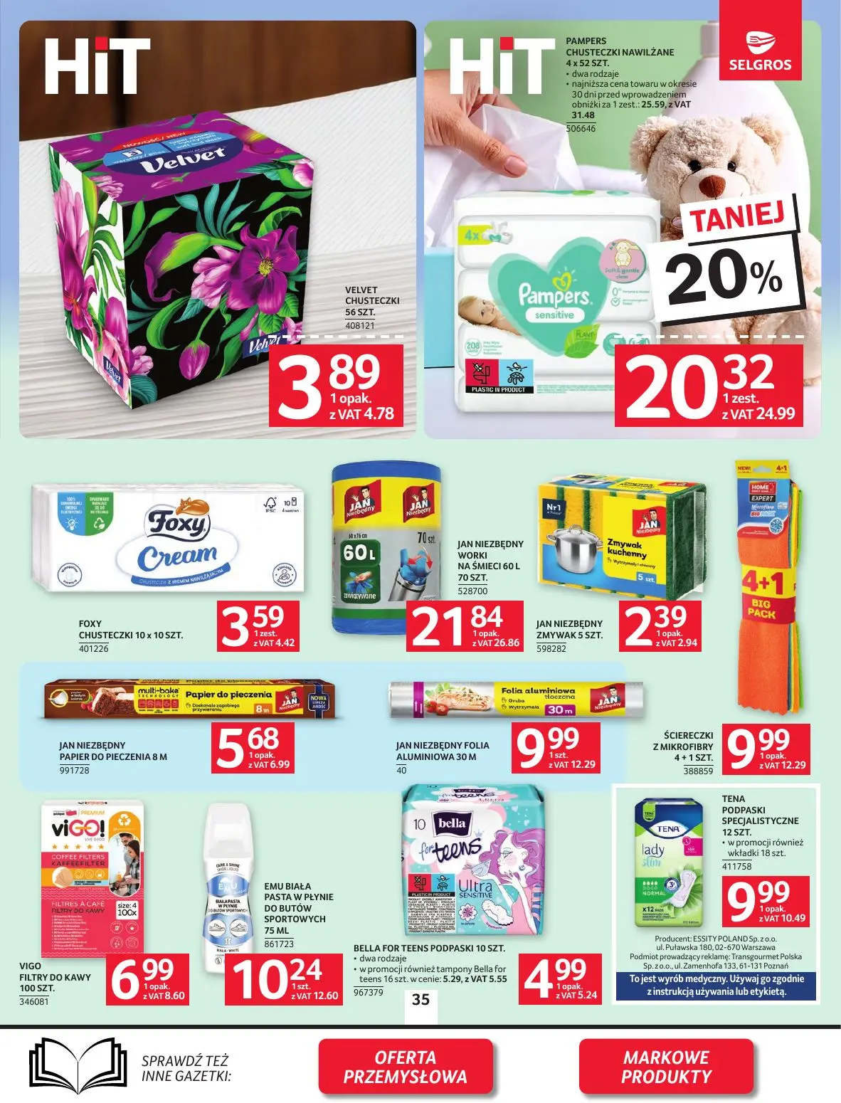 gazetka promocyjna SELGROS Oferta Spożywcza - Strona 31