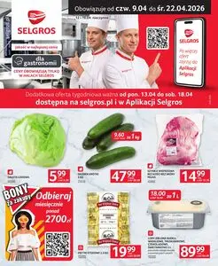 Gazetka promocyjna SELGROS, ważna od 2026-04-09 do 2026-04-22.