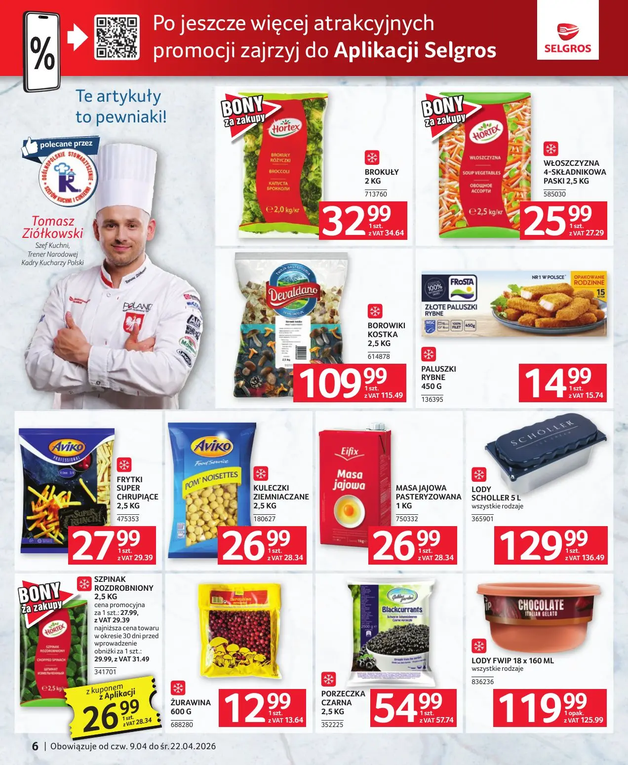 gazetka promocyjna SELGROS Oferta dla gastronomii - Strona 6