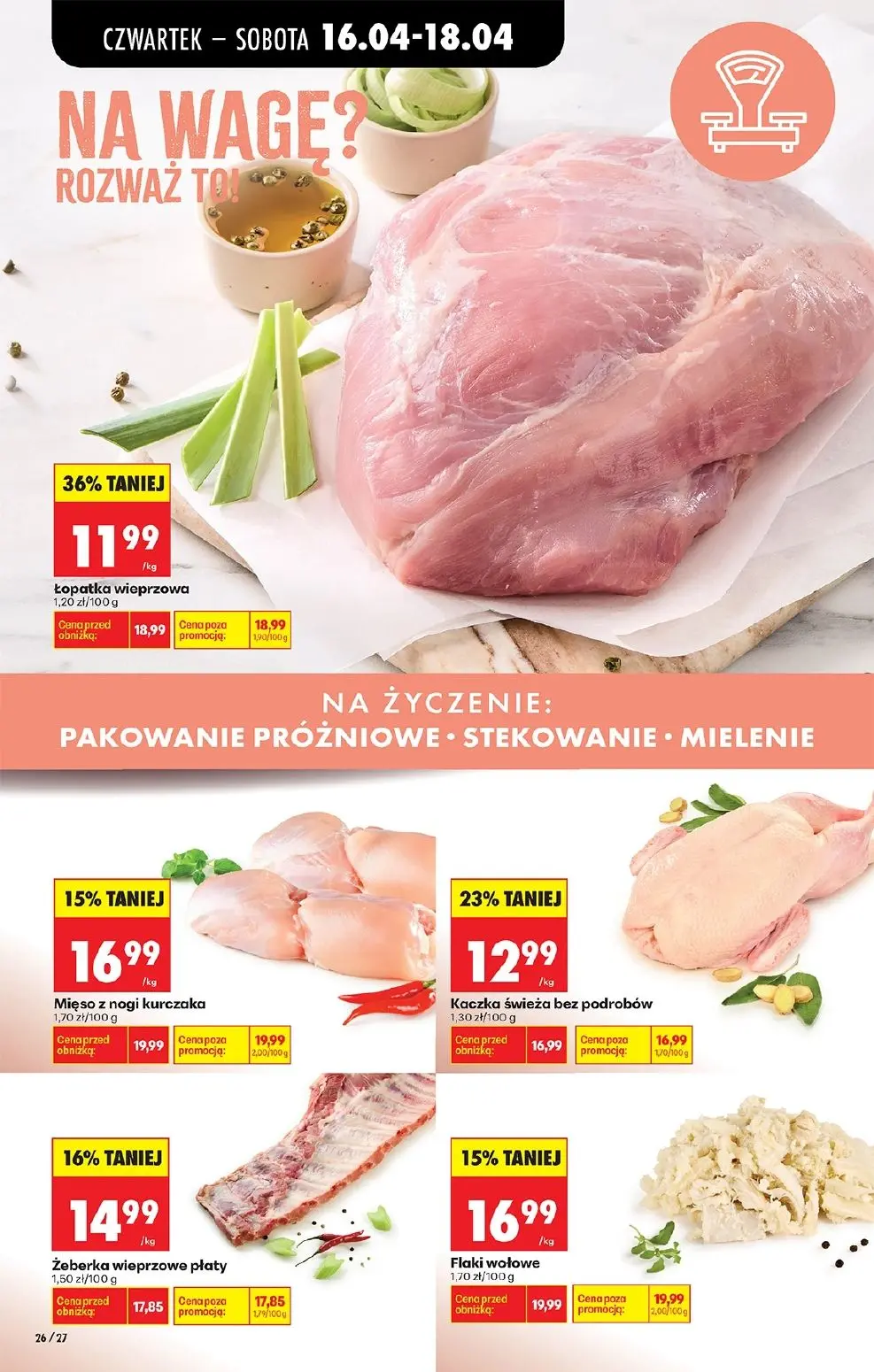 gazetka promocyjna Biedronka Od czwartku - lada tradycyjna - Strona 36