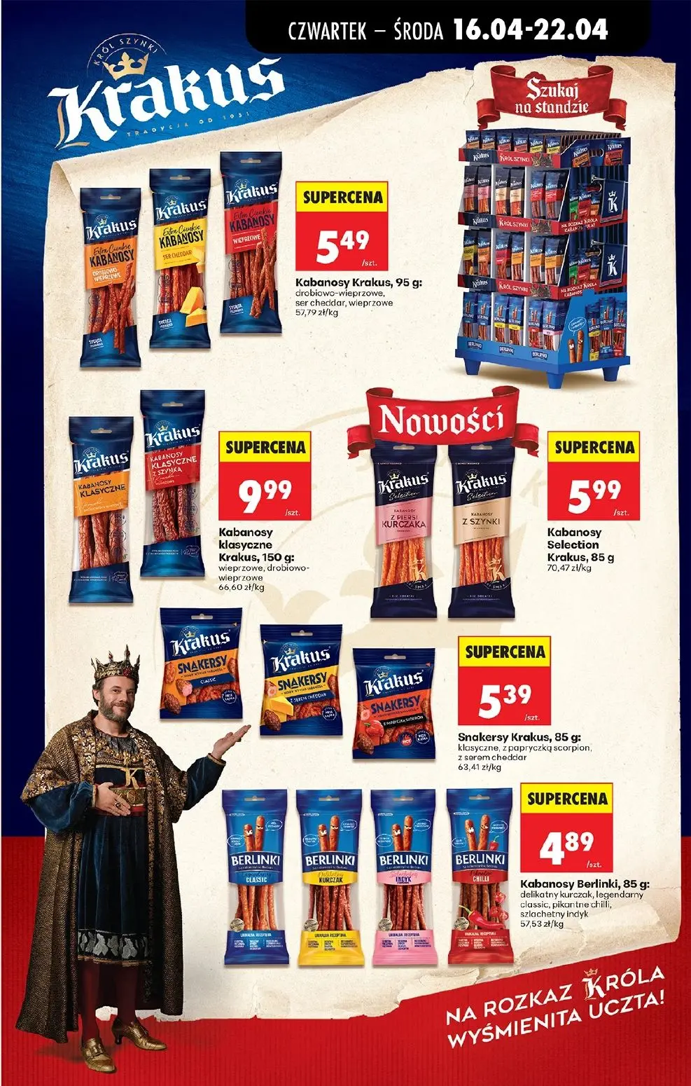 gazetka promocyjna Biedronka Od czwartku - lada tradycyjna - Strona 47