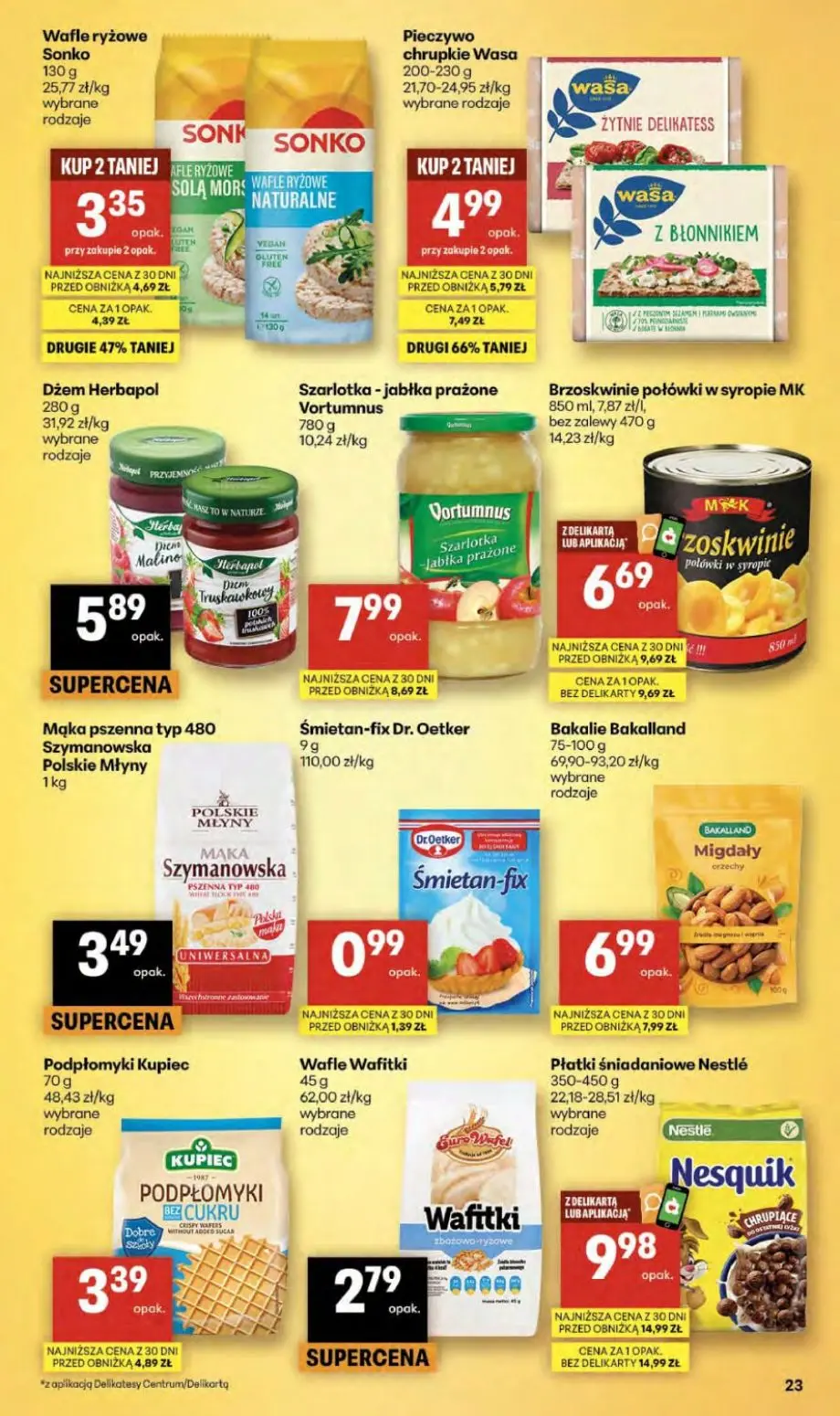 gazetka promocyjna Delikatesy Centrum Od czwartku - Strona 23